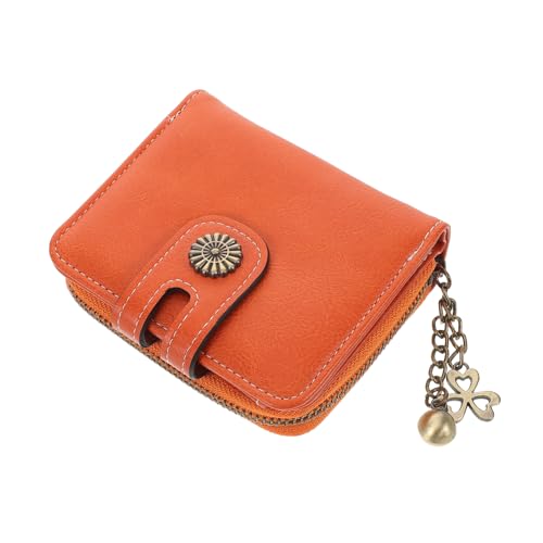 Gatuida Zweifach Gefaltete Geldbörse Für Damen Aus Strapazierfähigem Pu-Material Mit Reißverschluss Und Kartenetui Für Täglichen Gebrauch Und Reisen von Gatuida