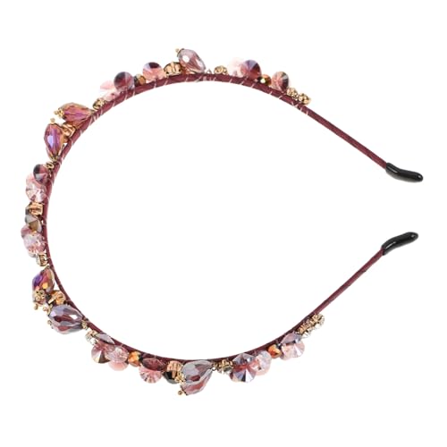 Gatuida Bling Haarreif Barock Haarband Elegant Glänzend Kristallkopfschmuck Für Hochzeit Party Festliche Anlässe Damen von Gatuida