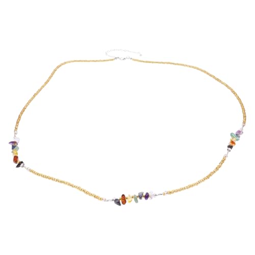 Gatuida Body Belt mit Bunten Verstellbare Bauchkette für Frauen Handgefertigter Schmuck mit Glasperlen Eleganter Bikini und Strandgürtel Geburtstagsgeschenk von Gatuida