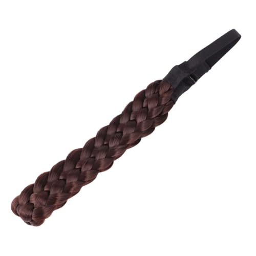 Gatuida Bohemian Stil Geflochtenes Stirnband Elastisch Verstellbar Damen Haarband für Sport und Alltag Modisch Vielseitig Kombinierbar Frisurhalter von Gatuida