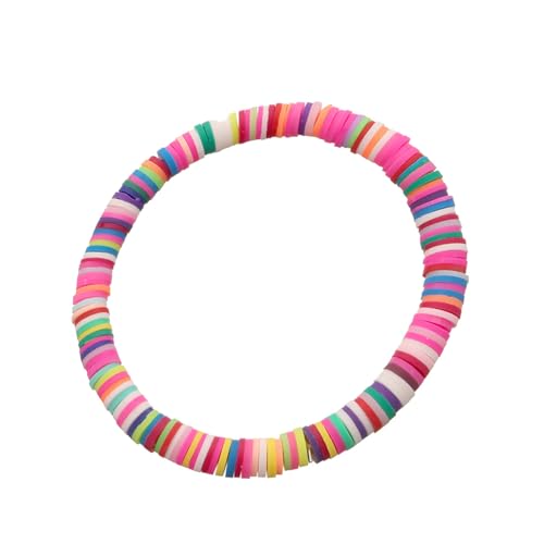Gatuida Boho Armband Elastisch Bunt Soft Clay Strand Schmuck Sommer Damen Fußkettchen Multifunktional für Alltag Party Urlaub Gatuida Boho Armband Elastisch Bunt Soft Clay Strand Schmuck Sommer Damen Fußkettchen Multifunktional für Alltag Party Urlaub von Gatuida