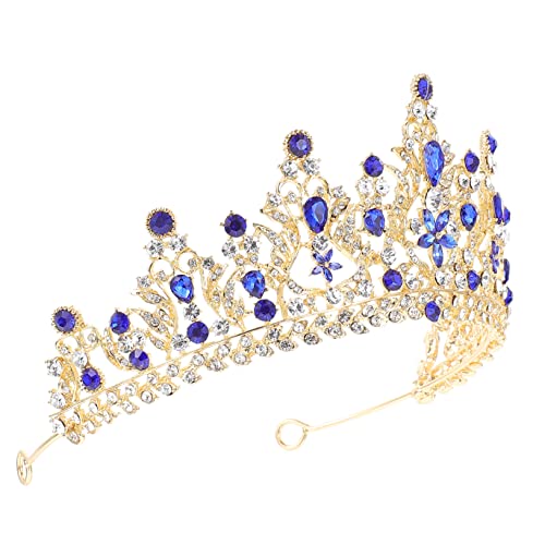 Gatuida Braut Tiara Krone mit Langlebiges Hochzeits Haaraccessoire für Hochzeit Verlobung Party Romantisches Design Passend zu Brautkleid von Gatuida