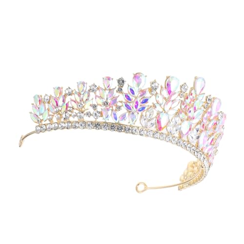 Gatuida Brautkrone Strass Tiara Barock Haarreif für Frauen Hochzeit Fotoshooting Leicht Stabil Vielseitig Komfortabel Elegant Gatuida Brautkrone Strass Tiara Barock Haarreif für Frauen Hochzeit Fotoshooting Leicht Stabil Vielseitig Komfortabel Elegant von Gatuida
