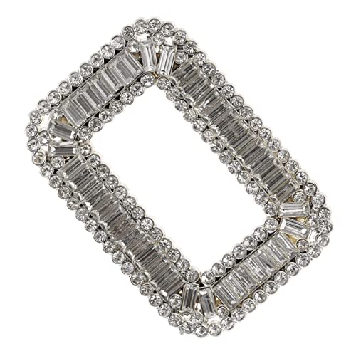 Gatuida Brautschuh Clips mit Funkelnden Kristallen Abnehmbare Schuhclips für Hochzeitsschmuck Langlebige und Praktische Damenschmuck Accessoires für High Heels bei Zeremonien und Partys von Gatuida