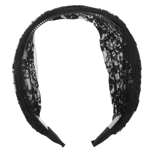 Gatuida Breites Spitzen Haarband Damen Elegant Süßes Haarschmuck Accessoire Leicht und Komfortabel Für Alltag und Party von Gatuida