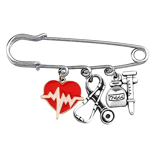 Gatuida Brosche Anstecknadel für Damen Große Sicherheitsnadel Leichtem Material Modischer Schmuck für Kleidung Jeans Pullover Geeignet für Alltag und Festliche Anlässe von Gatuida