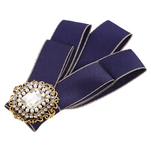 Gatuida Brosche Damen Schleifen design mit Feinem und Strass Modische Anstecknadel für Bluse und Kleid Langlebig und Praktisch Geschenkidee für Hochzeit Geburtstag Festlichkeiten von Gatuida