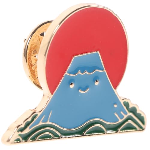 Gatuida Brosche Pin Japanischer Stil Cartoon Fuji Berg Anstecknadel Modisches Accessoire für Kleidung Rucksack für Frauen und Mädchen von Gatuida