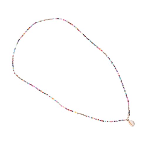 Gatuida Bunte Boho Perlenhalskette Damen Leichte Kunststoff Halskette Clavicle Kette Modischer Schmuck für Alltag und Party Gatuida Bunte Boho Perlenhalskette Damen Leichte Kunststoff Halskette Clavicle Kette Modischer Schmuck für Alltag und Party von Gatuida