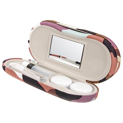 Gatuida Camouflage Brillenetui Doppeltes Etui Tragbar Stoßfest Hartschalen Behälter für Brillen Organizer Multifunktional für Sonnenbrillen und Lesebrillen Leicht und Kratzfest Geeignet von Gatuida