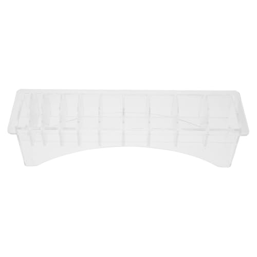Gatuida Clipper Aufbewahrungsbox Transparente Limit Organizer mit Mehreren Fächern für Friseur und Haarschneidewerkzeuge Sicher und Stabil für Salon und Zuhause von Gatuida