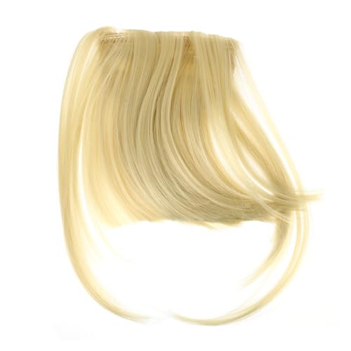 Gatuida Cosplay Fake Air Bangs Clip In Haarschmuck aus Hochwertigem Hitzebeständigem Kunsthaar Unsichtbare Rutschfeste Haarspange für Damen Natürliche Frisurverbesserung und von Gatuida