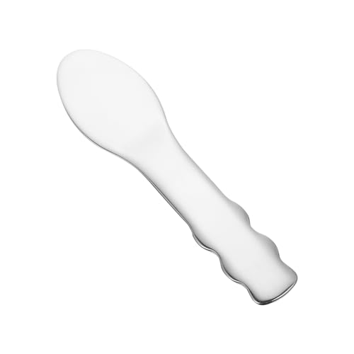 Gatuida Creme Löffel Aus Edelstahl Für Make-up Und Gesichtscremes Praktisch Zum Mischen Testen Und Auftragen Von Lotionen Und Feuchtigkeitscremes Klein Und Rostfrei Für Hause Oder von Gatuida