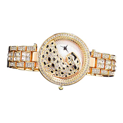 Gatuida Damenarmbanduhr Aus Edelstahl Quarz Uhr Mit Bling Diamanten Casual Kristalluhr Für Frauen Elegantes Design Für Alltag Und Besondere Anlässe von Gatuida