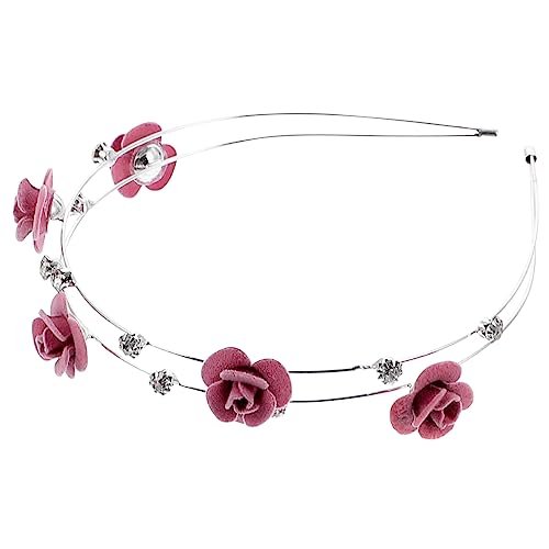 Gatuida Damen Haarreif Doppellagig mit Strass Verziert Stilvolles Metall Haarband mit Blumenmotiv Leichtes Brautschmuck Haarschmuck für Hochzeit und Festliche Anlässe Gatuida Damen Haarreif Doppellagig mit Strass Verziert Stilvolles Metall Haarband mit Blumenmotiv Leichtes Brautschmuck Haarschmuck für Hochzeit und Festliche Anlässe von Gatuida