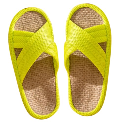 Gatuida Damen Hausschuhe Indoor Guest Slippers Leicht Atmungsaktiv Rutschfest Reise Pantoffeln Wiederverwendbar Komfortable Hauschuhe für Hotel Urlaub Spa S Fluoreszierend Grün Gatuida Damen Hausschuhe Indoor Guest Slippers Leicht Atmungsaktiv Rutschfest Reise Pantoffeln Wiederverwendbar Komfortable Hauschuhe für Hotel Urlaub Spa S Fluoreszierend Grün von Gatuida