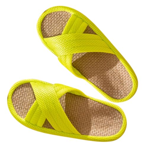 Gatuida Damen Hausschuhe Nonslip Atmungsaktive Indoor Pantoffeln mit Dickem Absatz Rutschfest und Leicht Wiederverwendbar für Zuhause Hotel Gäste und Spa Fluoreszierend Grün Gatuida Damen Hausschuhe Nonslip Atmungsaktive Indoor Pantoffeln mit Dickem Absatz Rutschfest und Leicht Wiederverwendbar für Zuhause Hotel Gäste und Spa Fluoreszierend Grün von Gatuida