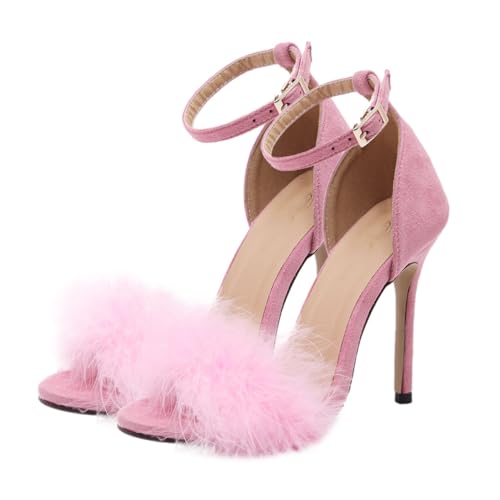 Gatuida Damen High Heels Sandalen mit Offenem Zeh Ultrahohe Dünne Absatzschuhe Modische Sandaletten für Party Hochzeit Arbeit und Besondere Anlässe Stilvoller Damenschuh Gatuida Damen High Heels Sandalen mit Offenem Zeh Ultrahohe Dünne Absatzschuhe Modische Sandaletten für Party Hochzeit Arbeit und Besondere Anlässe Stilvoller Damenschuh von Gatuida