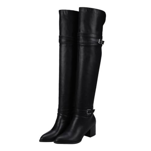 Gatuida Stiefel Für Damen Im Winter High Heel Knielange Stiefel Bequeme Dicke Absatzstiefel Atmungsaktive Innensohle Rutschfeste Sohle Für Herbst Und Winter Gatuida Stiefel Für Damen Im Winter High Heel Knielange Stiefel Bequeme Dicke Absatzstiefel Atmungsaktive Innensohle Rutschfeste Sohle Für Herbst Und Winter von Gatuida