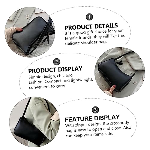 Gatuida Damen Schultertasche aus Hochwertigem PU Modisch und Vielseitig für Shopping und Date Stilvolle Umhängetasche für Frauen Praktische Kleine Handtasche von Gatuida