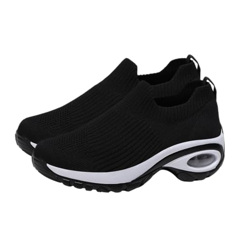 Gatuida Damen Sportschuhe Sneaker Atmungsaktiv Leicht Rutsch Lauf und Freizeitschuhe Fitnessschuhe mit Stoßdämpfung und Komfort Geeignet für Walking Running und Alltag Modisch und von Gatuida