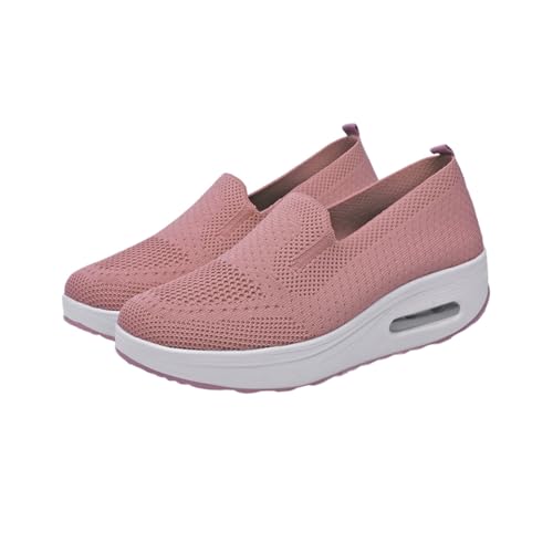 Gatuida Damen Thick Soled Sneakers mit Dämpfender Luftpolster Sohle Atmungsaktivem Mesh Rutschfester Stoßdämpfung Dicker Absatz für Zusätzliche Größe Vielseitige Sportschuhe für Alltag Gatuida Damen Thick Soled Sneakers mit Dämpfender Luftpolster Sohle Atmungsaktivem Mesh Rutschfester Stoßdämpfung Dicker Absatz für Zusätzliche Größe Vielseitige Sportschuhe für Alltag von Gatuida