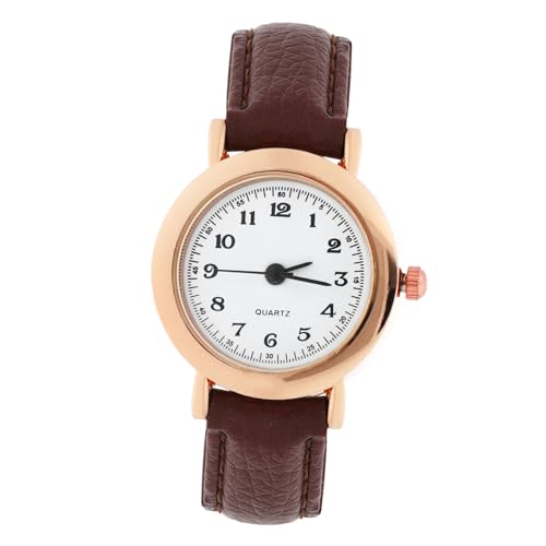 Gatuida Damenuhr mit Digitalem Braunem Lederarmband für Schule und Freizeit Schlichte Stilvolle Armbanduhr für Damen und Mädchen Gatuida Damenuhr mit Digitalem Braunem Lederarmband für Schule und Freizeit Schlichte Stilvolle Armbanduhr für Damen und Mädchen von Gatuida