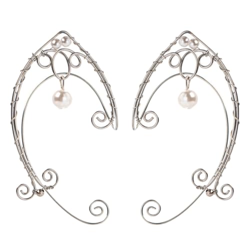 Gatuida Delikate Ear Ohrklemme frei von Piercing für Damen und Mädchen Handgefertigter Ear Jewelry Clip mit Ohrform design Modischer Ohrschmuck für Komfortables Tragen und Individuelle von Gatuida