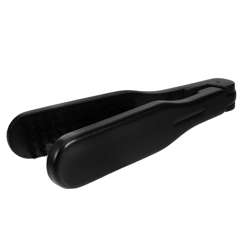 Gatuida Doppelseitige Haarglättungsbürste mit Naturborsten Multifunktionaler Haarstyling Kamm für Glattes Natürliches Haar Antistatisch Leicht und Tragbar für Damen und Herren von Gatuida