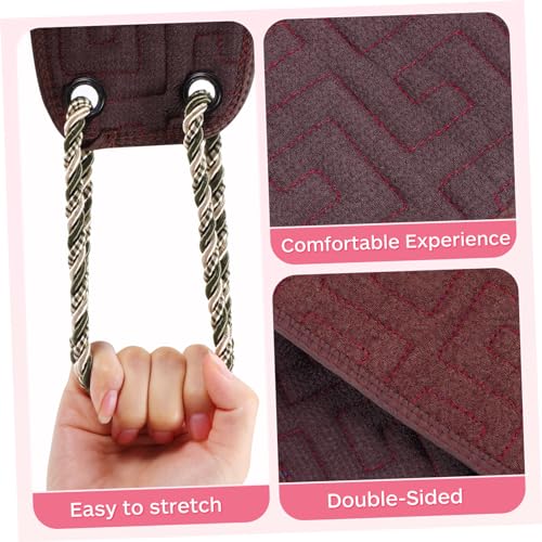 Gatuida Doppelseitiger Peeling Rückenschrubber mit Griffen Effektives Körperpeeling Handtuch aus Spezialfaser für Rücken Nacken Schultern und Geeignet für Hauttypen und Altersgruppen von Gatuida