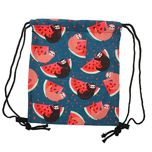 Gatuida Drawstring Rucksack mit Niedlichem Muster Robuste Oxford Tasche für Alltag und Freizeit als Schultertasche für Damen Vielseitig Einsetzbar und Langlebig von Gatuida