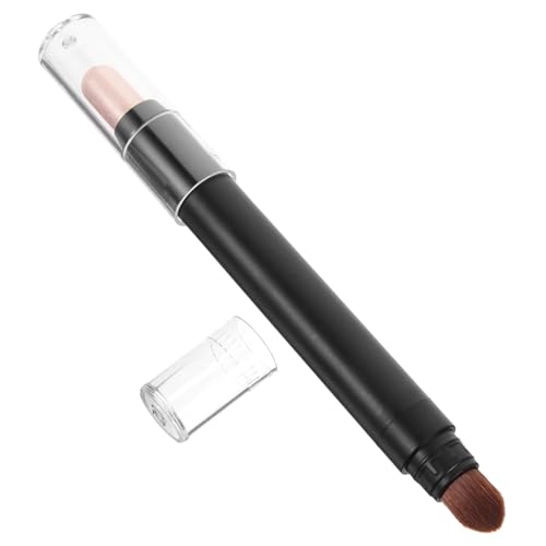 Gatuida Dual End Lidschattenstift mit Pinsel Praktisches Augen Make Up Tool Wasserfest Kompakt für Unterwegs Zweifarbiger Eyeshadow Stick für Präzises Langanhaltendes Augen Make Up von Gatuida