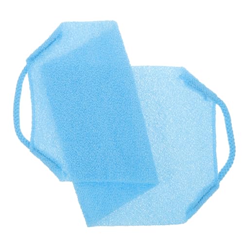 Gatuida Duales Peeling Badetuch mit Starkem Körper Schrubber Beidseitig mit Aufhängeschlaufe Effektives Entfernen Abgestorbener Hautzellen für Männer und Frauen Sanfte Massage Vielseitig von Gatuida