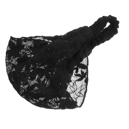 Gatuida Elastisches Haarband Damen Stylisches Leichtes Turban Stirnband mit Blattmuster Atmungsaktiver Weicher Haarschmuck für Alltag Festival Outdoor und Party Schwarz von Gatuida
