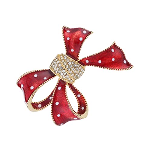 Gatuida Elegante Bowknot Brosche aus Legiertem Modische Schmucknadel für Damen Vielseitige Anstecknadel zur Dekoration von Kleidung Taschen und Schals Leicht und Bequem für Alltag und von Gatuida