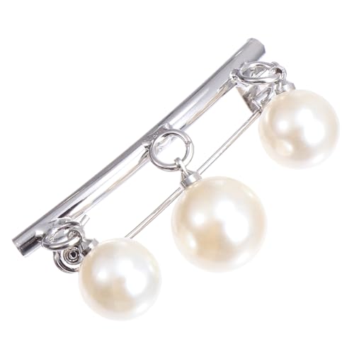Gatuida Elegante Perlenbrosche als Zarter Taillen broschenclip für Strickjacken Modischer Anstecknadel Schmuck zur Kleiderdekoration bei Hochzeiten und Partys von Gatuida