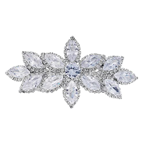 Gatuida Eleganter Haarschmuck Für Hochzeiten Mode Haarklammer Für Frauen Und Mädchen Glitzernder Strass Haarclip Für Besondere Anlässe Und Feiern Vielseitig Einsetzbar von Gatuida