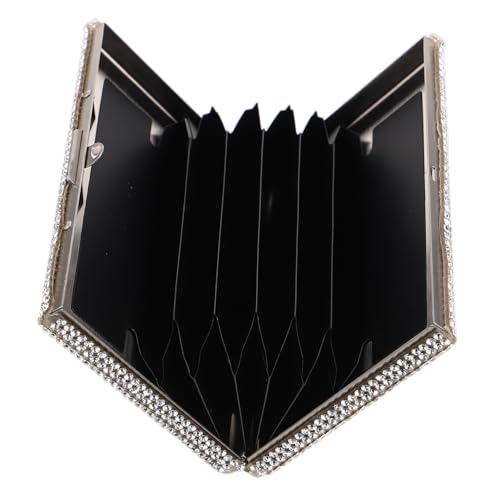 Gatuida Eleganter Kartenhalter mit Strasssteinen Multifunktional für Damen Kompakt und Robust als Visitenkarten Kreditkarten und Führerscheinetui für Büro Reisen und Alltag von Gatuida