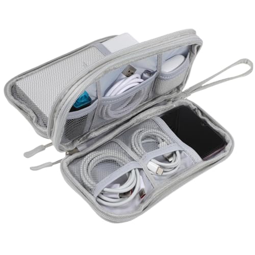Gatuida Elektronik Organizer: Kabelorganizertasche Kabel Organizer Tasche Universal Kabeltasche Organizer Elektronisches Zubehör Organizer Bag von Gatuida