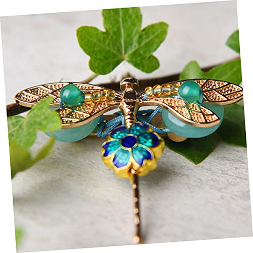 Gatuida Ethnische Libellen Brosche Langlebiger Metalllegierung Modischer Anstecker für Damenkleidung Vielseitiges Accessoire für Jacken Kleider Taschen Auffälliges Design von Gatuida