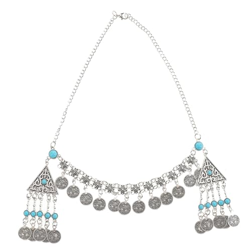 Gatuida Exotische Kopfkette für Damen mit Boho Quasten Vintage Stirn Schmuck aus Modisches Haar Accessoire für Festivals Hochzeiten und Partys Elegantes Retro Design von Gatuida