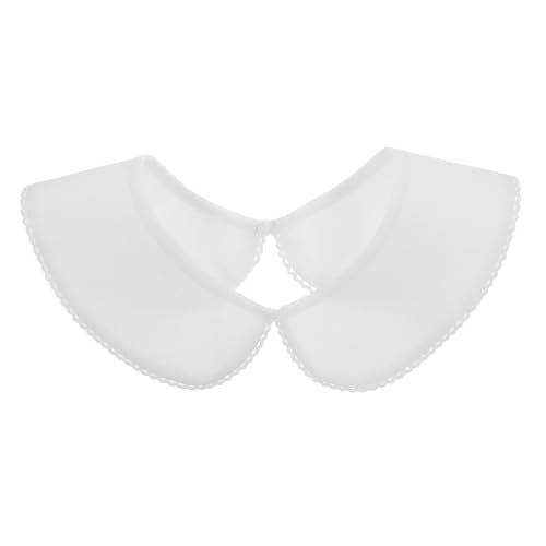 Gatuida Falscher Kragen für Damen Abnehmbarer Dickey Kragen Runder Reverskragen Tragbares Design für Herbst und Winter Vielseitig Kombinierbar für Verschiedene Outfits von Gatuida