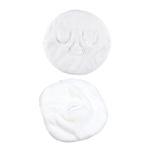 Gatuida Feuchtigkeitsspendendes Hot Cold Gesichts Handtuch Teilig aus Weichem Korallenvlies mit Fixierband für Wärme und Kälteanwendung Hautfreundlich zur Hautberuhigung und Pflege von Gatuida