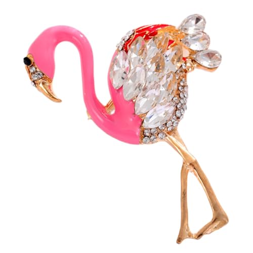 Gatuida Flamingo Brosche Anstecknadel mit Strass Brosche für Kleidung Taschen und Hüte Elegantes Accessoire für Damen für Besondere Anlässe Gatuida Flamingo Brosche Anstecknadel mit Strass Brosche für Kleidung Taschen und Hüte Elegantes Accessoire für Damen für Besondere Anlässe von Gatuida