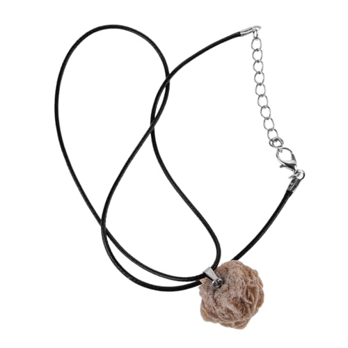 Gatuida Floral Choker Halskette Natürlichem Rosen Anhänger für Damen Clavicle Kette Geeignet für Hochzeiten Partys und Besondere Anlässe von Gatuida