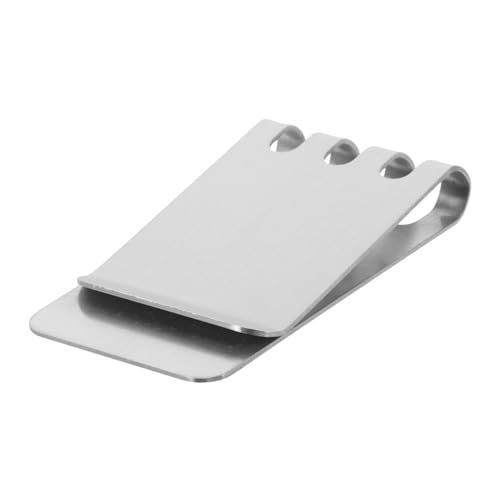 Gatuida Geldklammer Minimalistischer Geldclip Dünn Leicht Langlebig Geldbörse Zubehör für Sicheren Cash und Kartenhalter Small Business Accessoire von Gatuida