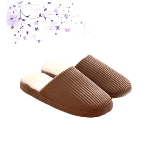 Gatuida Gemütliche Warme Rutschfeste Winter hausschuhe mit Dickem Plüschfutter Eva sohle Unisex für Indoor haushalt und Entspannte Alltagsnutzung Gatuida Gemütliche Warme Rutschfeste Winter hausschuhe mit Dickem Plüschfutter Eva sohle Unisex für Indoor haushalt und Entspannte Alltagsnutzung von Gatuida