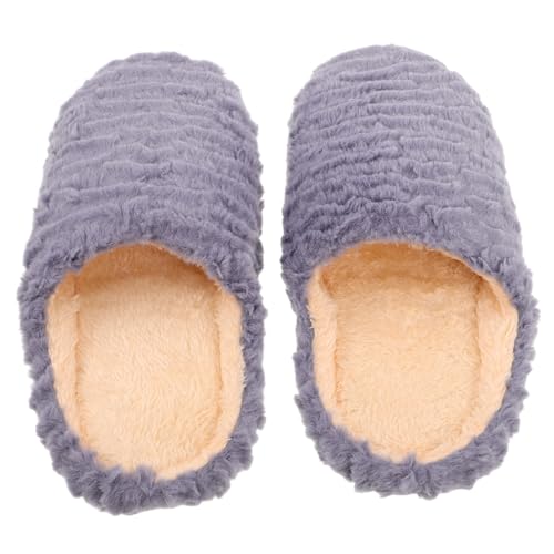 Gatuida Geräuscharme Hausschuhe für Damen und Herren mit Weicher Rutschfester Sohle Warme Atmungsaktive Indoor Pantoffeln für Frühling Herbst Winter von Gatuida