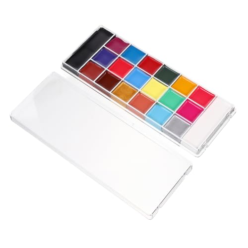 Gatuida Gesichtsbemalungssets Mit Farben Make-up-farbpalette Für Halloween Körperbemalungspalette Mit Leuchtenden Farben Make-up Für Junge Mädchen Geeignet Für Partys von Gatuida