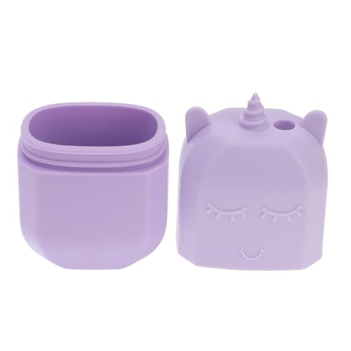 Gatuida Gesichtsmassagegerät aus Hautfreundlichem Silikon Wiederverwendbarer Ice Roller für Augen und Gesicht Mini eisroller Unicorn Design Entspannend Kühlend und Pflegend für Frauen von Gatuida